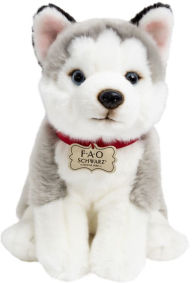 Title: FAO Toy Plush Puppy Floppy Husky 10inch