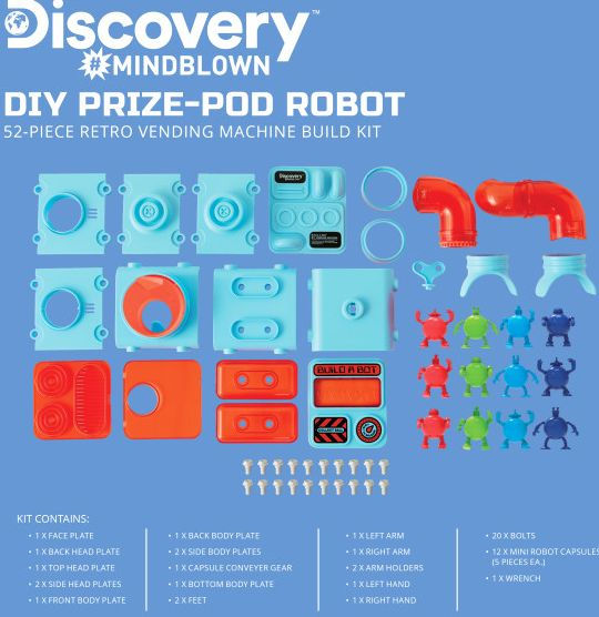 Toy DIY Vending Machine Robot