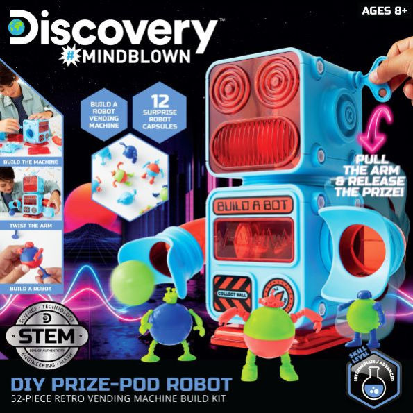 Toy DIY Vending Machine Robot
