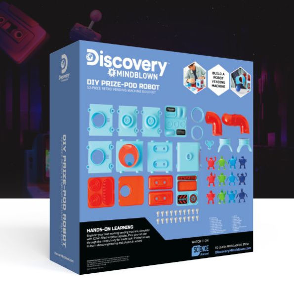Toy DIY Vending Machine Robot
