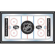 Title: NHL Rink Mirror with NHL Shield Logo