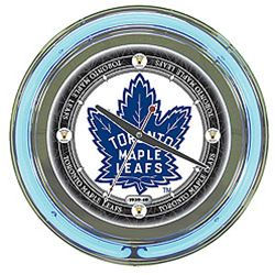 NHL Vintage Toronto Maple Leafs Neon Clock - 14 in Diameter