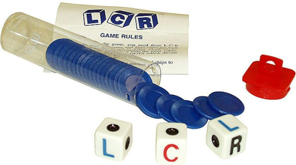 Left Center Right Dice Game - Yellow