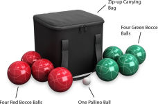 Alternative view 3 of Bocce Ball 9 Piece Set with Easy Carry Nylon Bag