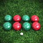 Alternative view 4 of Bocce Ball 9 Piece Set with Easy Carry Nylon Bag