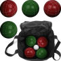 Full Size Premium Bocce Set with Easy Carry Nylon Bag