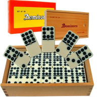 Title: Premium Set of 55 Double Nine Dominoes with Wood Case