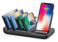 Power Station Desktop Charging Station with Wireless Charger