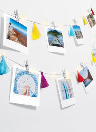 Title: Tassel Photo Clip String Lights