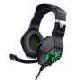 Phenom Next Gaming Headset With Boom Mic Green