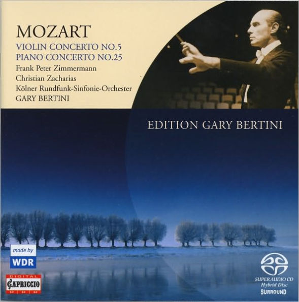 Mozart: Violin Concerto No. 5; Piano Concerto No.25 [Hybrid SACD]