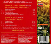 Alternative view 2 of Zygmunt Noskowski: Symphony No. 1; Symphony No. 2 'Elegiac'