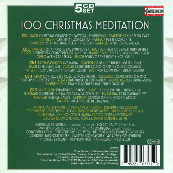 100 Christmas Meditation
