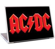 Title: MusicSkins MS-ACDC20011 15 in. Laptop For Mac and PC- AC-DC- Logo Skin