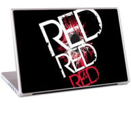 Title: MusicSkins MS-RED10010 13 in. Laptop For Mac and PC- RED- Red Red Red Skin