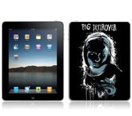 Title: MusicSkins MS-PIGD10051 iPad- Wi-Fi-Wi-Fi + 3G- Pig Destroyer- Venom Skin