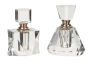 Set of 2 Rose Gold Perfume Bottle