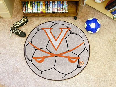 Fanmats 1940 University Of Virginia Soccer Ball Rug