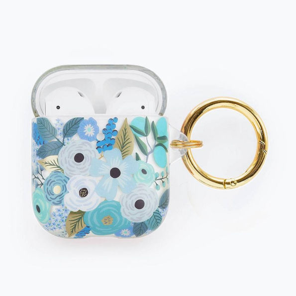 Blue Garden Party Airpod Case