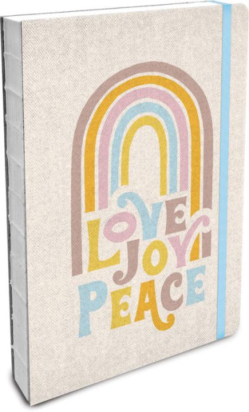 Love Joy Peace Compact Deconstructed Journal