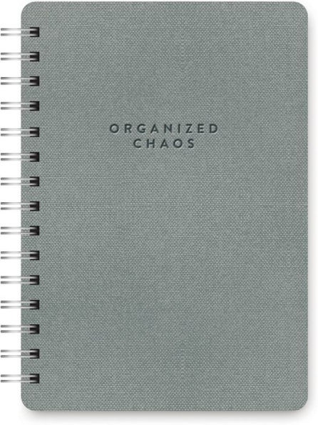 Agatha Notebook Organized Chaos (Gorgeous Gray)