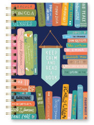 Title: Keep Calm and Read Medium Spiral Notebook