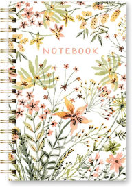 Title: Wildflowers Medium Spiral Notebook