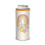 Love Joy Peace Rainbow Insulated Stainless Steel Slim-Can Cooler