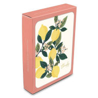 Title: Lemon Tree Thank You Card Set