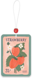 Title: Strawberry Seeds Car Air Freshener