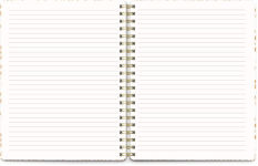 Alternative view 3 of Orange Baxter Notebook
