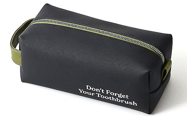 Don't Forget Your Toothbrush Toiletry Bag