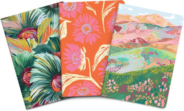 Floral Trio Notebook Trio