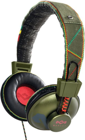 House of Marley EM-JH010-RT Positive Vibration On-Ear Headphones - Roots