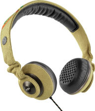 Title: House of Marley EM-JH053-DT Riddim On-Ear Headphones with 3-Button Mic - Desert