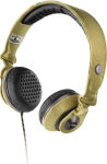 Alternative view 2 of House of Marley EM-JH053-DT Riddim On-Ear Headphones with 3-Button Mic - Desert