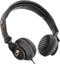 Title: House of Marley EM-JH053-MI Riddim On-Ear Headphones with 3-Button Mic - Midnight