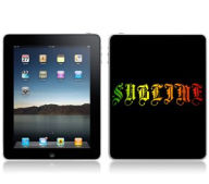 Title: MusicSkins MS-SUBL10051 iPad- Wi-Fi-Wi-Fi + 3G- Sublime- Logo Skin