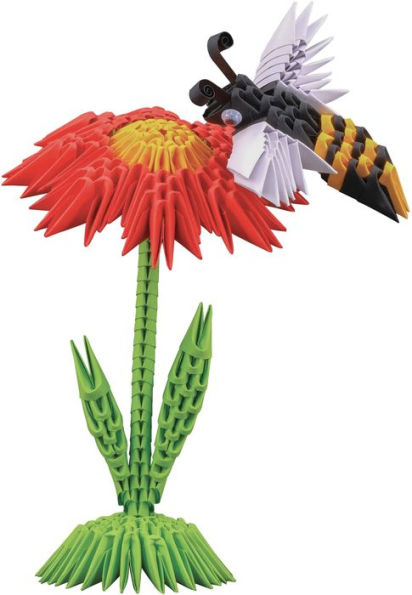 Flower & Bee 3D Oragami Kit