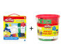 Play-Doh Travel Activity Pack & Play-Doh Large Activity Bucket - Combo Set