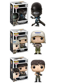 Title: Funko POP! Movies Alien Covenant Collectors Set; Xenomorph, David, Daniels