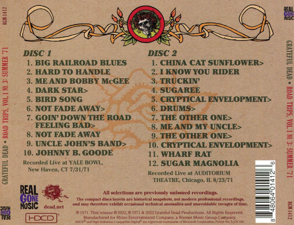 Road Trips, Vol. 1, No. 3: Summer '71