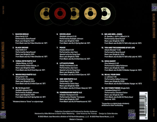 Black Jazz Records: Complete Singles