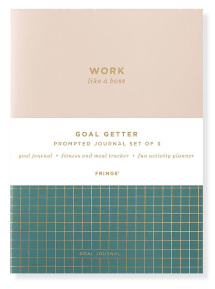 Goal Getter Activity Set Of 3 Notebooks w/Band