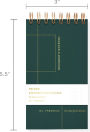 Alternative view 2 of Grid Design Book Cloth Mini Notepad