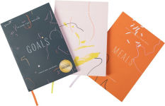 Alternative view 4 of Goals, Habits, Meals Set of 3 Journals