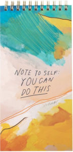Title: Morgan Harper Nichols Note to Self Tall Spiral Notepad