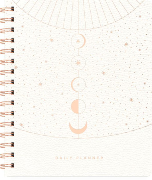 Fringe Moon Phase Dust Daily Undated Spiral Planner by FRINGE | Barnes ...