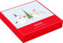 Snow Family with Tree Boxed Holiday Cards