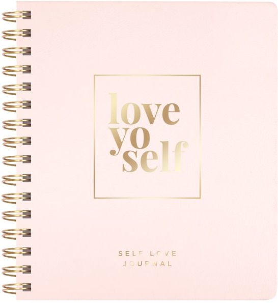 Love Yo Self Blush Spiral-bound Guided Journal (B&N Exclusive)
